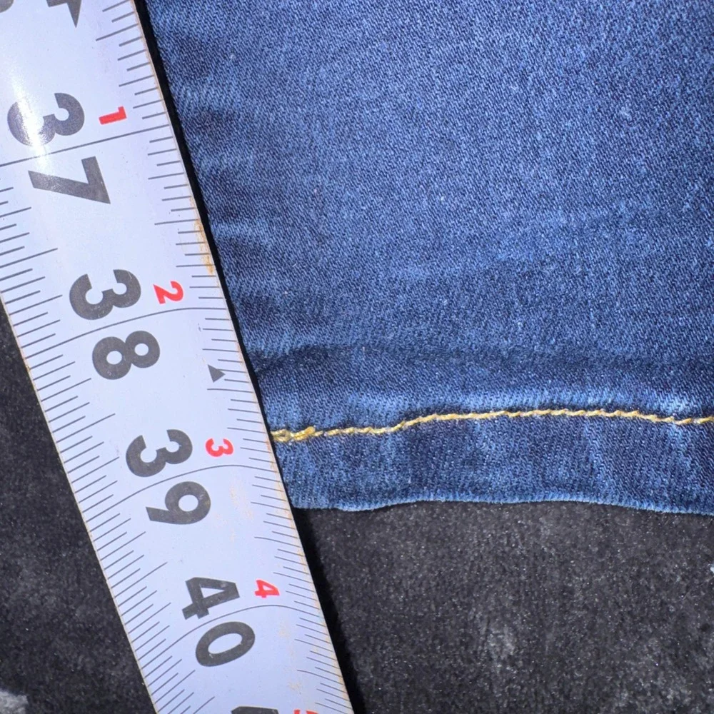 Draper James Grace & Charm Skinny Jeans Dark Wash Blue Denim Size 29 Made in USA